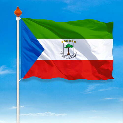 Vlag Congo (Brazzaville) - Afbeelding 2