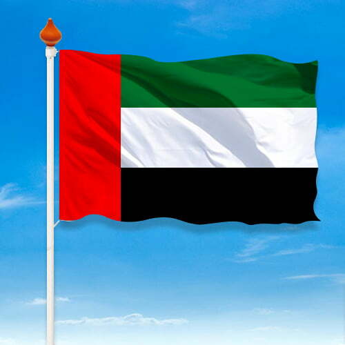 Vlag Verenigde Arabische Emiraten - Afbeelding 2