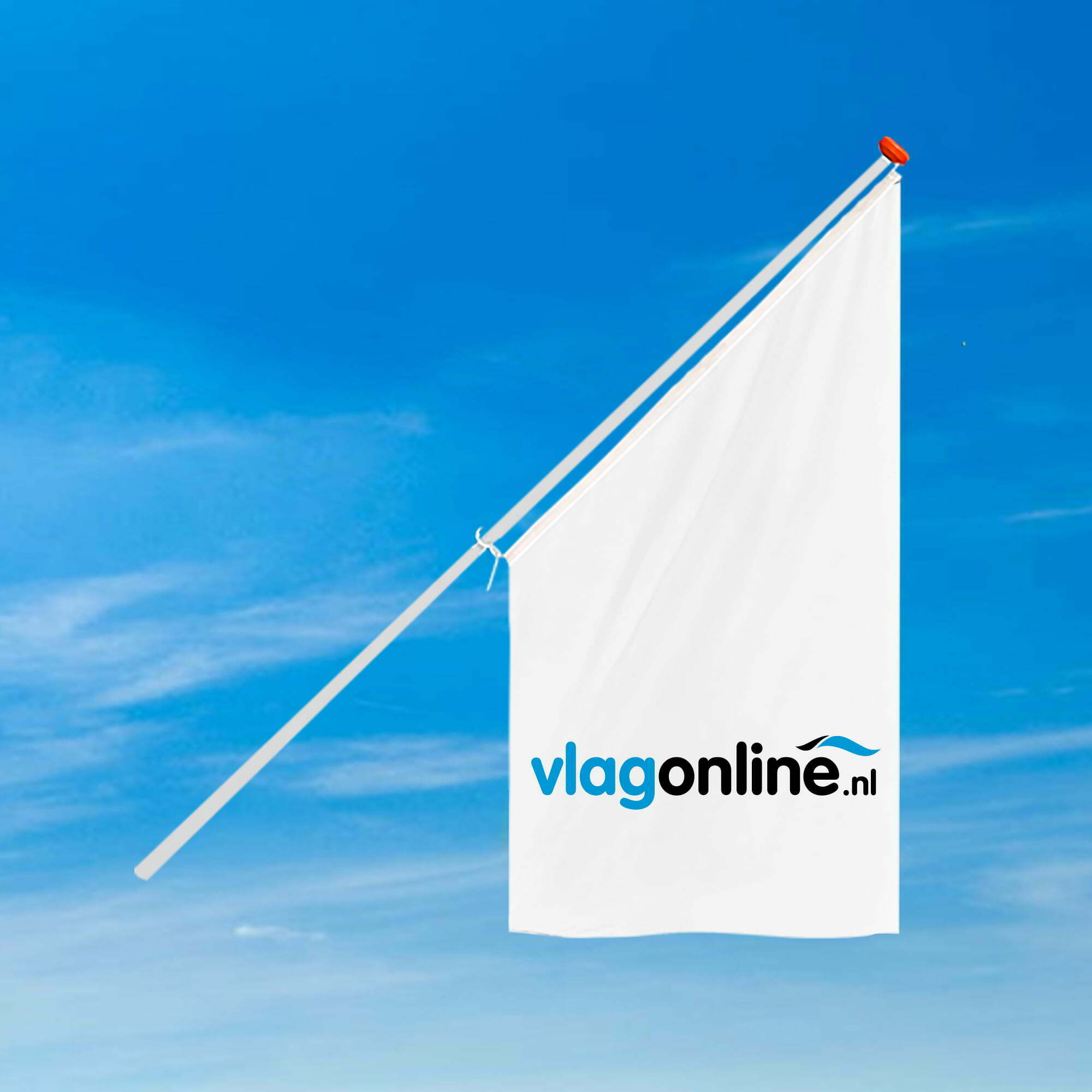 winkelvlag met eigen ontwerp (Kioskvlag)